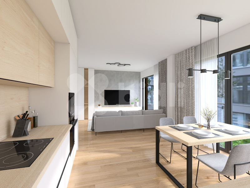 Prodej bytu 1+kk 47 m2 v novostavbě moderního