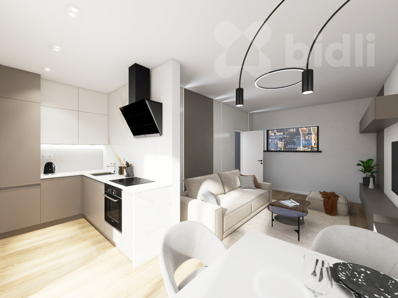 Novostavba bytu 2+kk, 55 m2, Praha Smíchov, OV