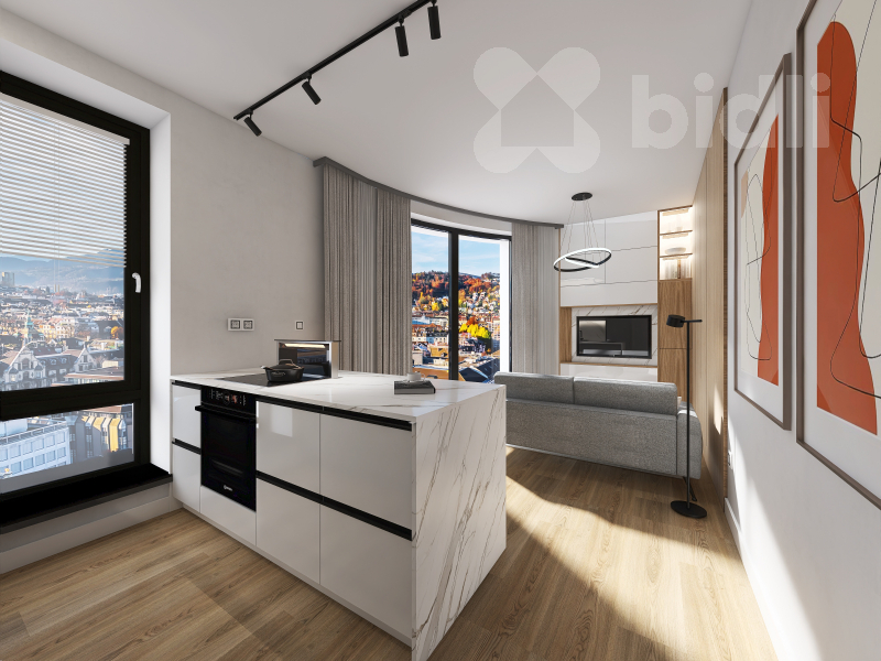 Novostavba bytu 1+kk, 26 m2, Praha Smíchov, OV
